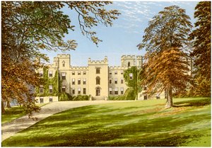 Mulgrave Castle, Yorkshire, Heimat des Marquis von Normanby, ca. 1880