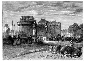 Nantes, an der Loire, Frankreich, um 1890 von Unbekannt