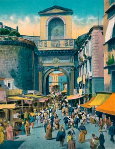 Neapel - Porta Capuana, ca. 1900