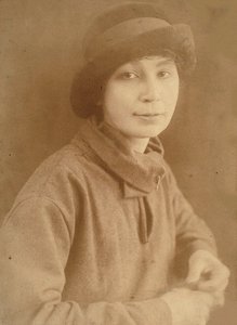 Natalia Sergeevna Goncharova 1881-1962 in Paris, 1917