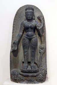Nationalmuseum von Indien, Delhi. Tara. Pala, 8. Jahrhundert n. Chr., Bihar. Stein. Indien von Unbekannt