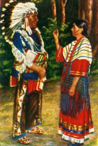Indianerpaar