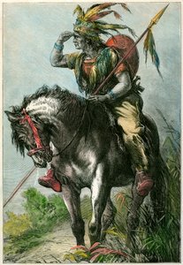 Indianischer Späher, ca. 1870 von Unbekannt