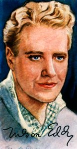 Nelson Ackerman Eddy, amerikanischer Sänger und Filmschauspieler von Unbekannt