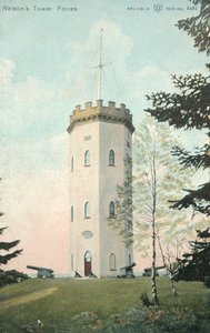 Nelsons Turm, Forres, spätes 19. - frühes 20. Jahrhundert