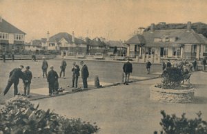 Neuer Bowlingplatz, Woodland Avenue, Boscombe, 1929