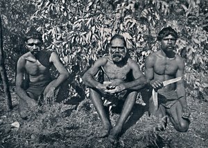 Aborigines von New South Wales - König Billy und seine A.D.C.s