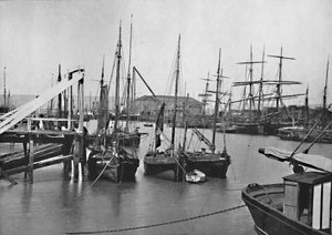 Newhaven - Im Hafen, 1895