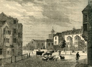 Newington Butts im Jahr 1820, um 1878