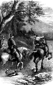 Nachtmarsch auf Harpers Ferry, Virginia, um 1861-1880