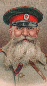 Nikolay Iudovich Ivanov 1851-1919, General in der Kaiserlich Russischen Armee, 1917