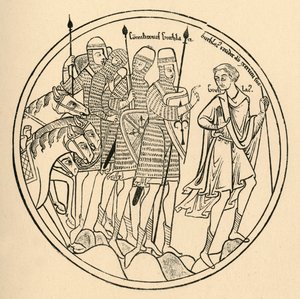 Normannische Soldaten, 1908 von Unbekannt
