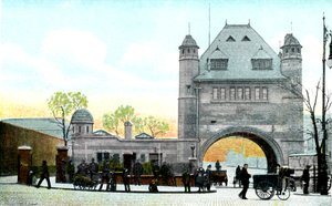 Nordeingang, Blackwall-Tunnel, London, 20. Jahrhundert