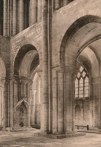 Nordquerhaus der Kathedrale von Winchester, Hampshire, frühes 20. Jahrhundert