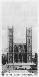 Notre Dame, Montreal, Kanada, 1920er Jahre von Unbekannt