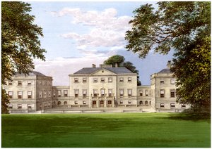 Nuneham Park, Oxfordshire, Heimat der Familie Harcourt, ca. 1880 von Unbekannt
