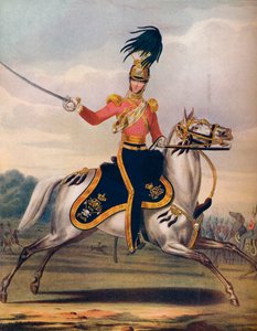 Offizier der 17. Lanzenreiter, um 1833, 1914 von Unbekannt