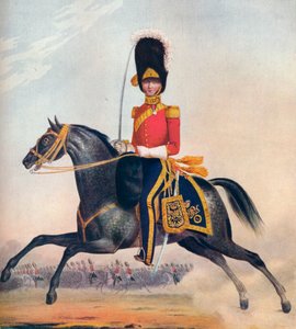Offizier der 2. R. N. Brit. Dragoner, um 1833
