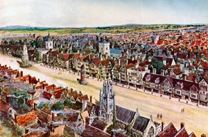 Altes Cheapside, um 1580, ca. 1900-1920
