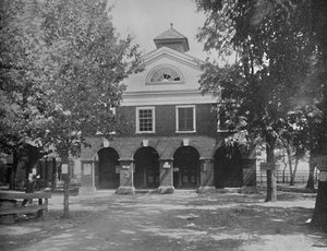 Altes Gerichtsgebäude, Bowling Green, Virginia, ca. 1897