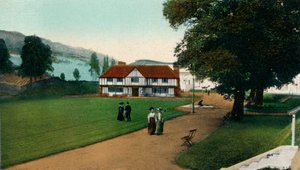 Alter englischer Garten, Imperial International Exhibition, London, 1909