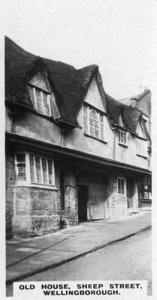 Altes Haus, Sheep Street, Wellingborough, Northamptonshire, um 1920er
