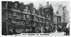 Alte Häuser in Holborn, London
