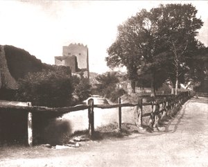 Alter Graben, Portchester Castle, Hampshire, 1894 von Unbekannt