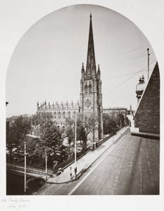 Old Trinity Church, New York City, New York, USA, ca. 1865