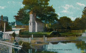 Altes Gehege und Teich, Lingfield, Surrey, ca. 1905
