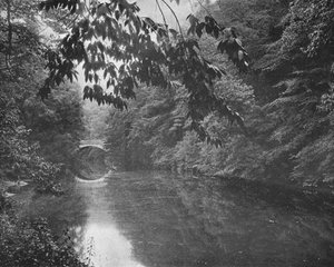 Am Wissahickon Creek, Fairmount Park, Philadelphia, USA