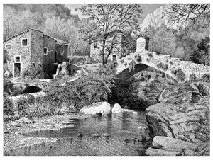 Auf dem Weg nach Ceriana, San Remo, 1901