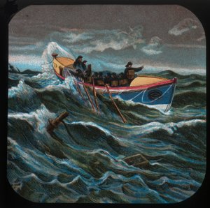 Auf dem Weg zum Wrack, um 1900