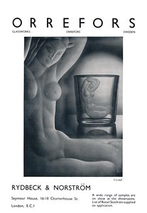 Orefors - Kristall - Rydbeck & Norström, 1939 von Unbekannt