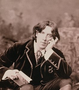Oscar Wilde, irischer Dramatiker und Witzbold, 1882