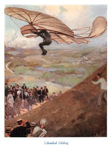 Otto Lilienthal, deutscher Luftfahrtpionier, frühes 20. Jahrhundert von Unbekannt