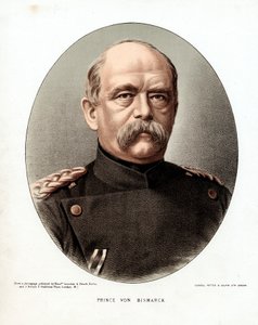 Otto von Bismarck, deutscher Staatsmann von Unbekannt