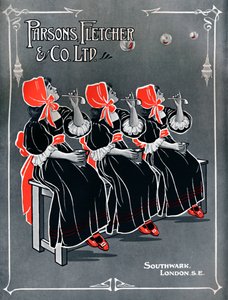Unsere drei kleinen Mägde - Parsons, Fletcher & Co. Ltd Werbung