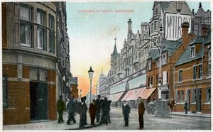 Oxford Street, Reading, Berkshire, um 1900-1910 von Unbekannt