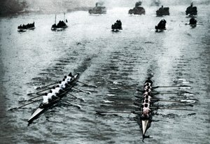 Oxford und Cambridge Bootsrennen, London, 1926-1927 von Unbekannt