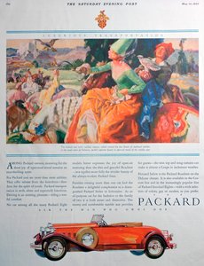 Packard-Autowerbung
