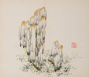 Seite aus Shi Zhu Zhai
