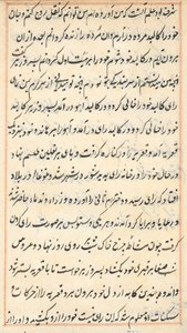 Seite aus Geschichten eines Papageis Tuti-nama: Textseite, ca. 1560 von Unbekannt