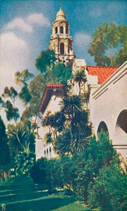 Palast der Wissenschaft und Kalifornienturm, um 1935