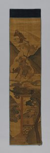 Panel Möbelstoff, China, Qing-Dynastie 1644-1911, 1800-1900