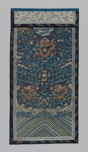 Panel Möbelstoff, China, Qing-Dynastie 1644-1911, 1875-1900