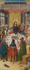 Tafeln vom Hochaltar der Kartause Saint-Honoré, Thuison-les-Abbeville: Das letzte... von Unbekannt