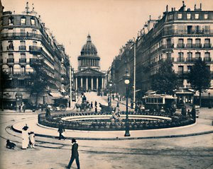 Paris - La Rue Soufflot und das Panthéon von Unbekannt