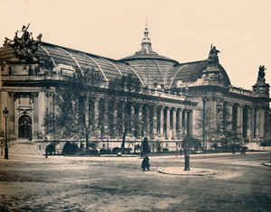 Paris - Le Grand Palais, um 1910 von Unbekannt