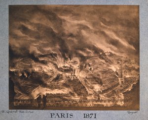 Paris in Flammen, 1871